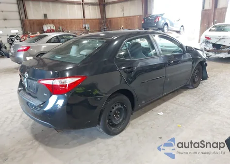 2014 Toyota Corolla Le z USA, uszkodzony, nr VIN 2T1BURHE6EC186075